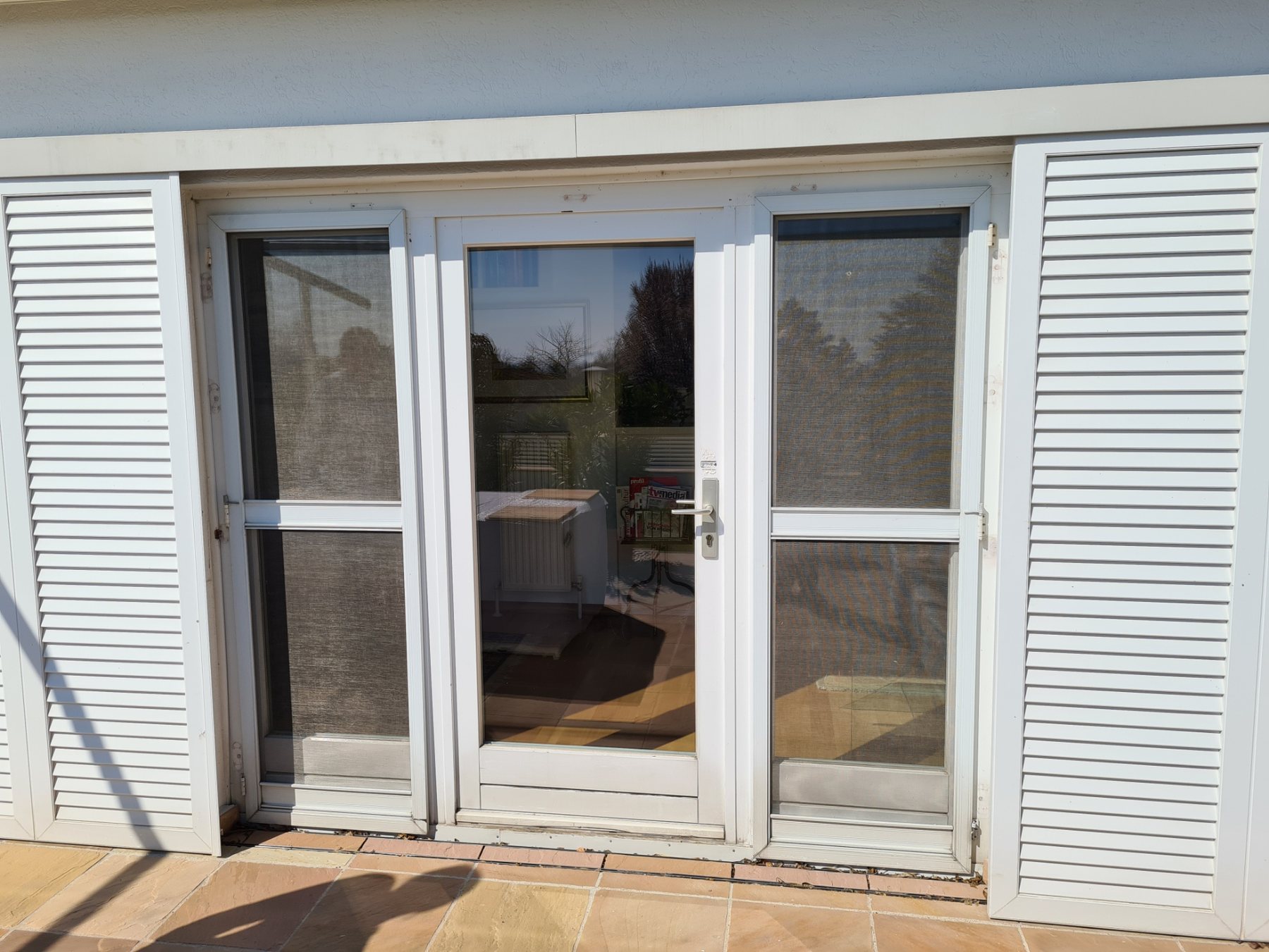 Holzfenster vorher